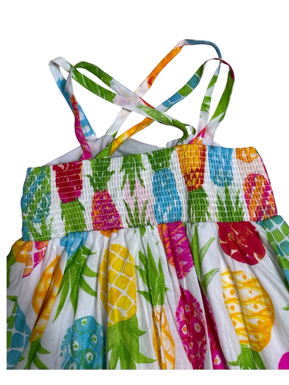 NWT. C&C California Girls Pineapple Print Sundress - Picture 3 of 6